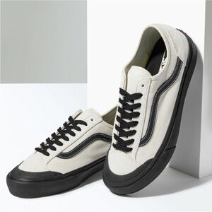 Vans RARE 36 Decon Skate Shoe in Marshmallow Unisex Skate Shoe Sneakers